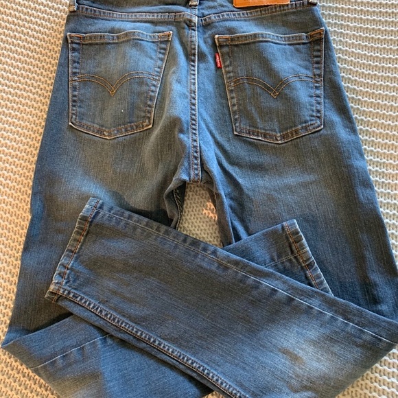Vintage Levi’s Straight Skinny Jeans size 29x30 - Picture 3 of 4